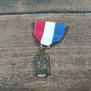 Vintage 1974 Jostens Crawford Invitational 880 Yard Relay 3rd Place Medal Ribbon